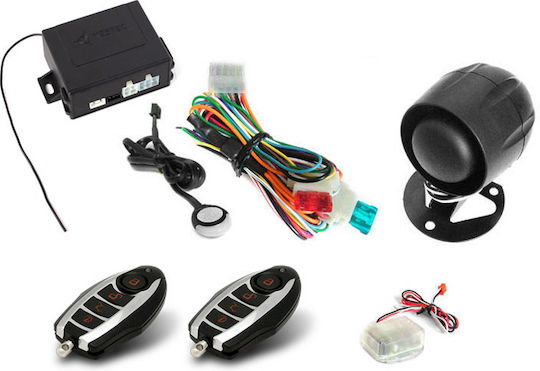 LM Digital Alarm System Car 1 Way For Vehicles with Central Locking with 2 Pieces of Remote Controls