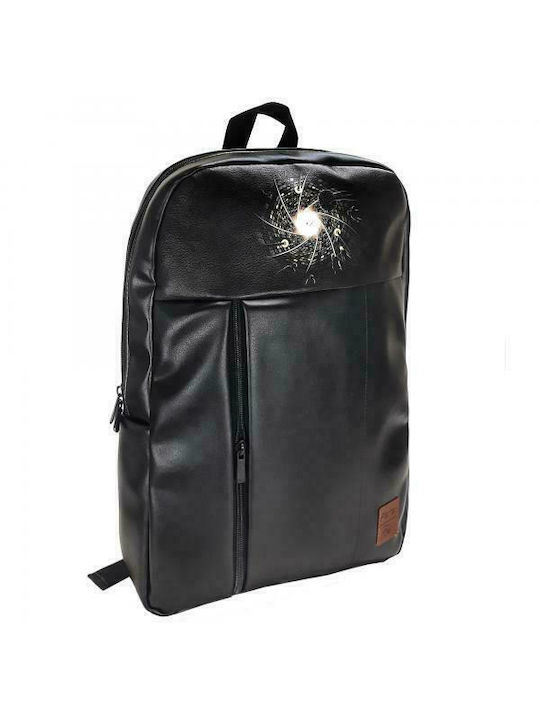 Pera Printed Τσάντα Πλάτης για Laptop 15.6" Tri...