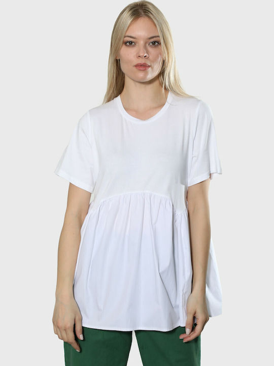 Tensione In Blouse White