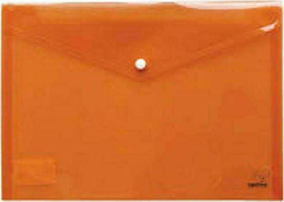 BINDER WITH BUTTON A4 ECONOMIX ORANGE