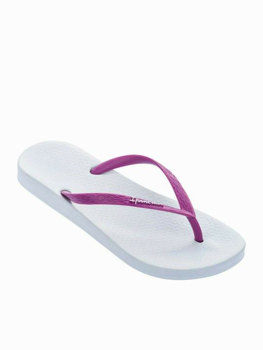 Ipanema Women's Flip Flops Purple 780-22320/WHITE/PURPLE