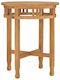 Hilfsmittel Gartentisch Für Kleine Außenbereiche Aus Teak Bistro 60x60x60cm