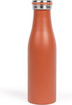 Livoo Sticlă Termos Oțel inoxidabil Terracotta 450ml MEN392T