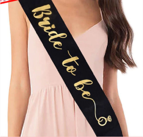Bride to Be Κορδέλα Party με Θέμα "Γάμος"