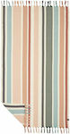 Slowtide Zoey Beach Towel with Fringes Multicolour 185x96cm