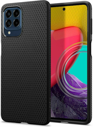 Spigen Liquid Air Задна корица Силикон матово черно (Galaxy M53 5G)
