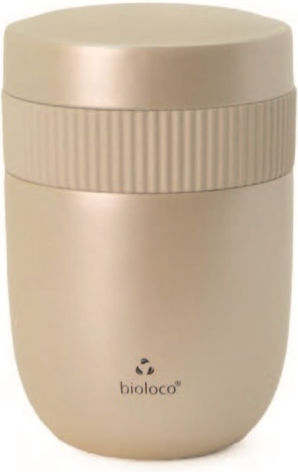 Chic Mic Δοχείο Φαγητού Inox Θερμός Μπέζ 620ml