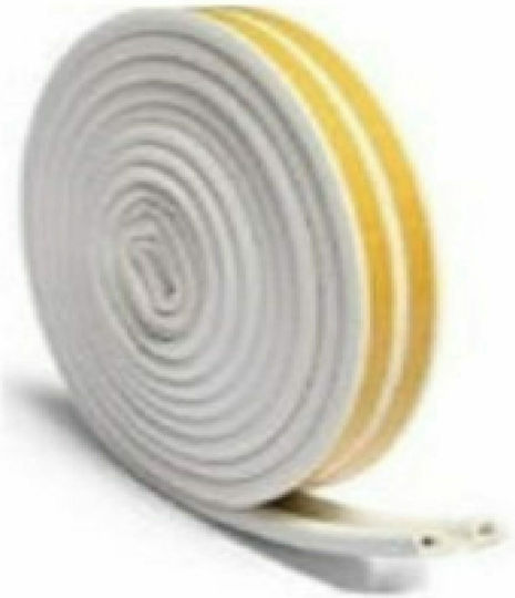 Geko Lefko 6-m Rubber Draft Stopper Door in White Color 6mx0.9cm