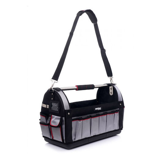 Kraft & Dele Schultertasche Offene Oberseite Graue