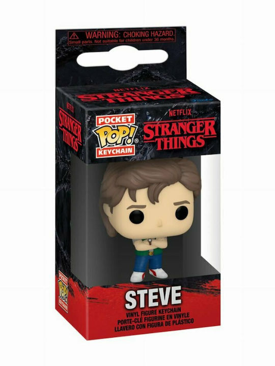Funko Pocket Pop! Ключодържател Телевизия: Странни неща - Steve Harrington