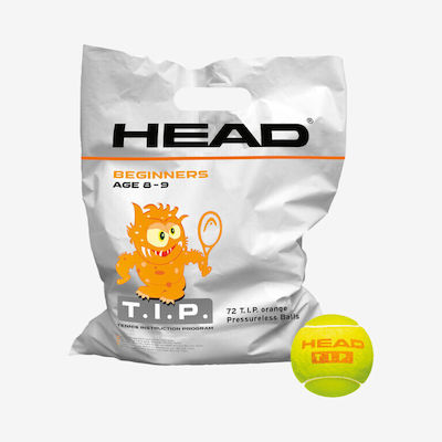 Head T.I.P. Orange Μπαλάκια Τένις Παιδικά 72τμχ