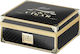Angelo Valente Cigar Humidifier Metal Box for 30 Cigars with Hygrometer 26x22x11.5cm