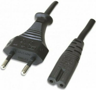 Euro - IEC C7 Cable 3m Black ()