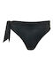 Apple Boxer Bikini Slip Hohe Taille Schwarz