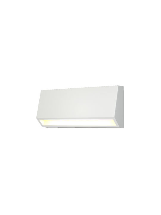 Inlight Waterproof Wall-Mounted Outdoor Ceiling Light IP65 with Integrated LED White