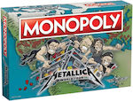 Winning Moves Joc de Masă Monopoly Metallica World Tour 8+ Ani