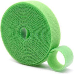 Velcro Dematoare de Cabluri Verde 1pcs