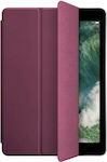 Tri-Fold Flip Cover Synthetic Leather Burgundy (Galaxy Tab A7 Lite)