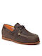 Cedar Leder Herren Mokassins in Braun Farbe A29YG