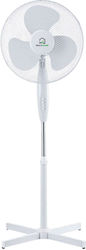 MultiHome Pedestal Fan 40cm White MultiHome Pedestal Fan 40cm White