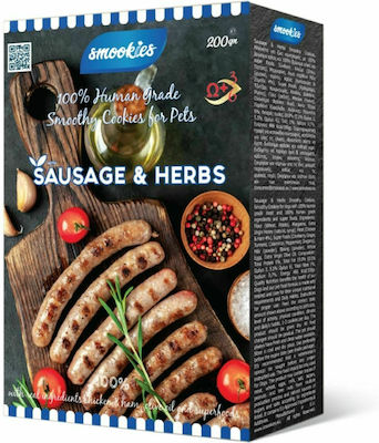 Smookies Sausage Biscuit Dog with Herbs 200gr SM033