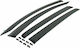 Set of Windbreakers Front and Rear Car for Toyota Yaris 4pcs