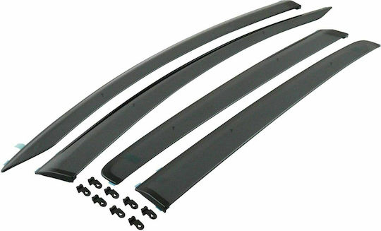 Set of Windbreakers Front and Rear Car for Toyota Yaris 4pcs