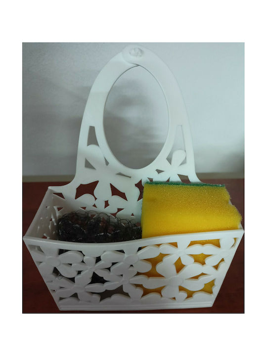 Sidirela Sponge Holder from Plastic in White Color