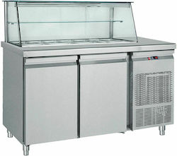 Inoxcon Kühlvitrine Bodenplatzierung 2 Flache Inoxcon Kühlvitrine Bodenplatzierung 2 Flache