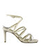 Stoff Sandalen Platinum
