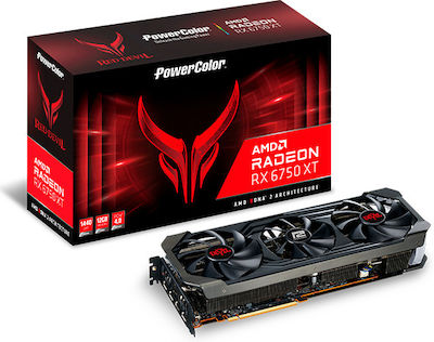 PowerColor Radeon RX 6750 XT 12GB GDDR6 Diavolul Roșu Placă Grafică