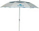 Hupa Iris Beach Umbrella Diameter 2m with UV Protection and Air Vent White