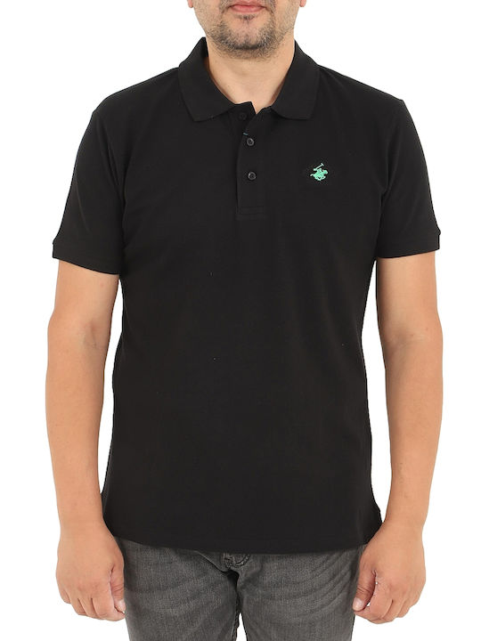 Polo Μπλούζα Κοντομάνικη Μαύρη