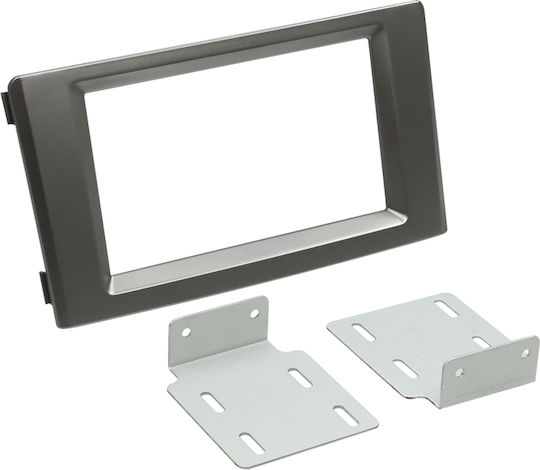 ACV DIN Fascia Panels 2 Din Dark Grey for Iveco Daily 2007-2014