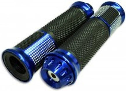 Xinli Motorcycle Grips with Handlebar Counterweights XL-286A in Blue Colour
