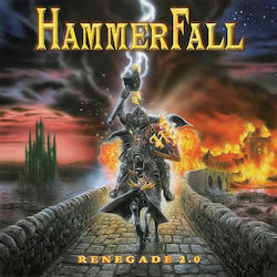 Hammerfall Renegade 2.0 LP Gelb Vinyl Klappcover