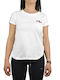 Fila Γυναικείο Αθλητικό T-shirt Λευκό