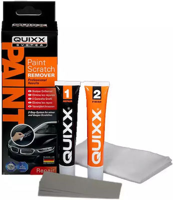 Quixx Plastic Colour Reparaturset Auto Kunststofffarbe Schwarz