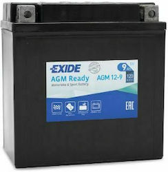 Exide Мотоциклетна батерия с капацитет 8.6Ах