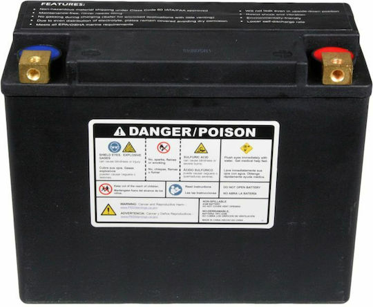 Energia Motorradbatterie