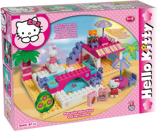 Unico Plus Blocks Hello Kitty for Years 87pcs 8664-00ΗΚ