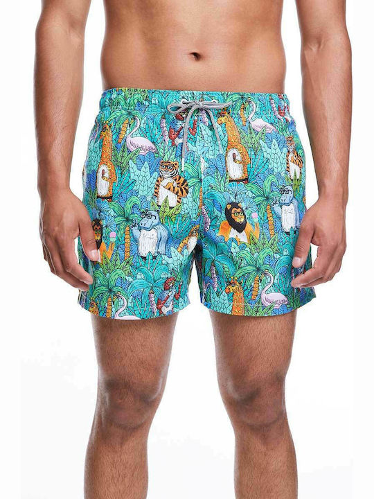 Мъжки бански Boardies Mulga Jungle - BSMUL81M