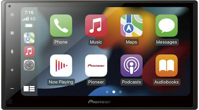 Pioneer Ηχοσύστημα Αυτοκινήτου Universal 2DIN (Bluetooth/USB/WiFi) με Οθόνη Αφής 6.8"
