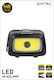 Entac Headlamp LED IP54 with Maximum Brightness 140lm EHL-3N5-PB Black