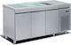 Inoxcon Английски превод: Stainless Steel Refrigerator Counter with 3 Doors and Cooling Machine L189xW60xH90см