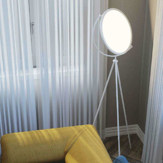 Fan Europe Radar LED Floor Lamp H170xW45cm. with Adjustable White Light 1980lm White