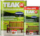 Mercola Teak Oil Διαλύτου Δρυς Ματ 1lt