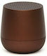 Lexon Mino+ Ηχείο Bluetooth 3W με Διάρκεια Μπαταρίας έως 3 ώρες Καφέ