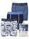 Energiers Kids' Set with Boxers Blue 3pcs