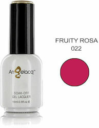 Angelacq Хибриден Лак за Нокти 022 Fruity Rosa ...